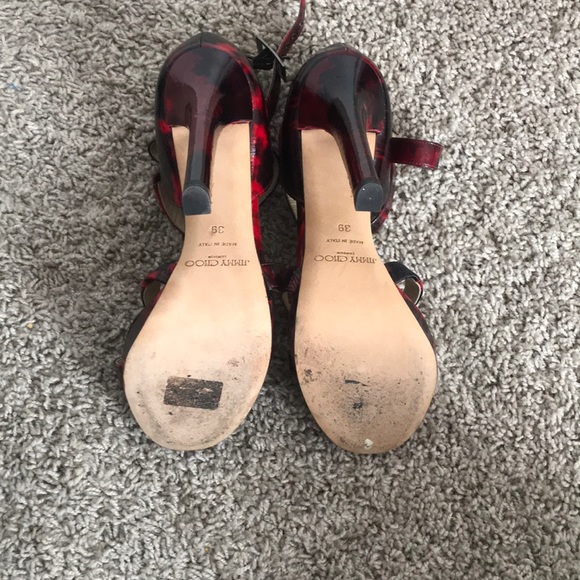 Jimmy Choo Platform Strappy Sandal - Picture 3 of 4